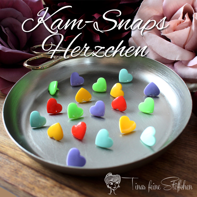 KAM Snaps Hearts - Ø 12,4mm