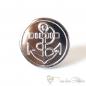 Preview: Metal jeans button, silver, Ø ca. 17mm, anchor