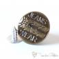 Preview: Metal Jeans button, antique bronze, Ø ca. 17mm, Jeans Wear