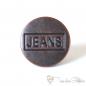 Preview: Metal Jeans button, Antique Bronze, Ø ca. 17mm, Jeans