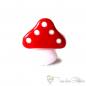 Preview: 15mm plastic button fly agaric