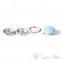 Preview: Set of 10 closed 11mm Jersey snaps in light blue colour