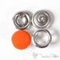 Preview: Set of 10 closed 11mm Jersey snaps in orange colour