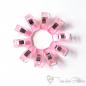 Preview: Set of 10 pink fabric clips "Wonder Clips" - ca. 2,7cm length