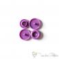 Preview: Set of 10 KAM-Snaps T5 purple - Ø 12,4mm