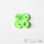 Preview: Set of 10 KAM-Snaps T5 light green - Ø 12,4mm