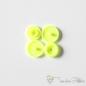 Preview: Set of 10 KAM-Snaps T5 neon yellow - Ø 12,4mm