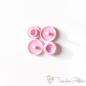 Preview: Set of 10 KAM-Snaps T5 light pink - Ø 12,4mm