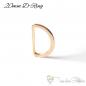 Preview: D Ring 20mm gold