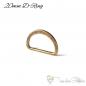 Preview: D Ring 20mm bronze