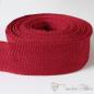 Preview: 38mm soft wine red belt strap