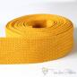 Preview: 38mm soft mustard yellow belt strap