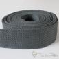 Preview: 38mm soft grey belt strap