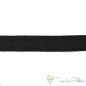 Preview: 38mm soft black belt strap