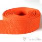 Preview: 38mm soft orange belt strap