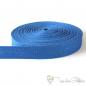 Preview: 25mm soft dark blue belt strap