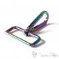 Preview: Bags carbine iridescent-rainbow metal for 38mm webbings