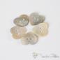 Preview: set of 5 mother-of-pearl heart buttons - 15mm - 2 holes