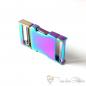 Preview: Iridescent metal buckle for 25mm straps