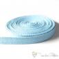 Preview: 20mm soft light blue belt strap