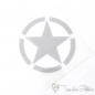 Preview: Reflective application for ironing on - US Army Star - approx. 5,5x5,5cm