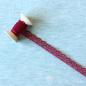 Preview: Lace tape wine red - 14mm width