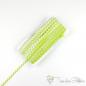 Preview: 8mm serrated braid bicoloured white-lime