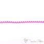 Preview: 8mm serrated braid bicoloured white-hot pink