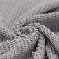 Preview: 0,5 meter Cotton wide knit - Knit Jacquard - light grey