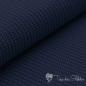 Preview: 0,5 meter Cotton wide knit - Knit Jacquard - Navy