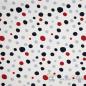 Preview: 0.5 meter cotton jersey white with dots