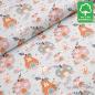 Preview: 0,5 meter organic cotton jersey Sweet Home