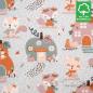 Preview: 0,5 meter organic cotton jersey Sweet Home