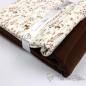 Preview: Fabric package dried flowers in light brown