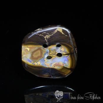 Koroit Boulder Opal Button - 24,24ct - 4 holes