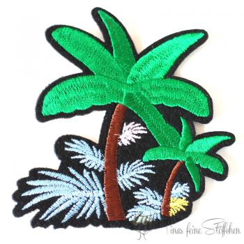 Very nice palm-island Embroidery application