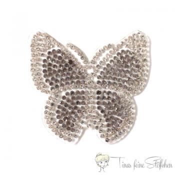 Sparkling Strass Iron-on Motif butterfly