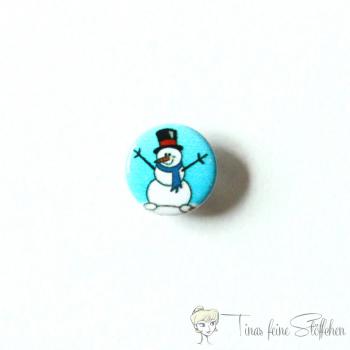 Jersey snowman push button - 9,5mm