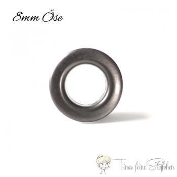 8mm gunmetal Ösen mit Scheibe - 10er Set