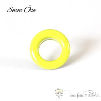 8mm lime Ösen mit Scheibe - 10er Set