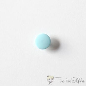 Set of 10 KAM-Snaps T5 light turquoise - Ø 12,4mm