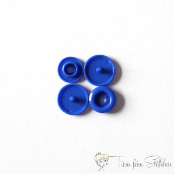 Set of 10 KAM-Snaps T5 royal blue - Ø 12,4mm