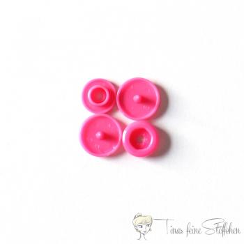 Set of 10 KAM-Snaps T5 pink - Ø 12,4mm