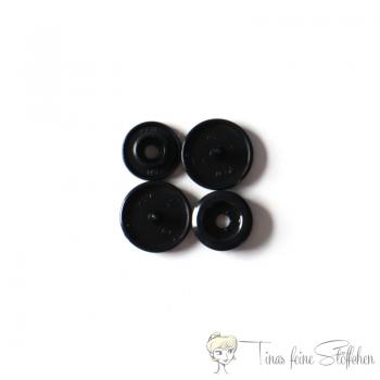 Set of 10 KAM-Snaps T5 black - Ø 12,4mm