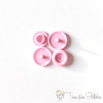 Set of 10 KAM-Snaps T5 light pink - Ø 12,4mm