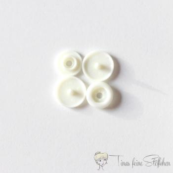 Set of 10 KAM-Snaps T5 creamy - Ø 12,4mm