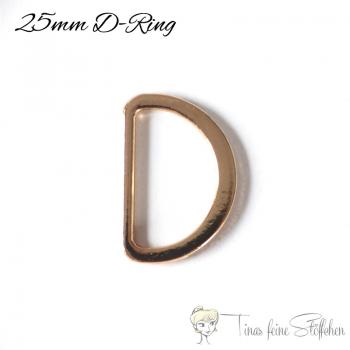 D Ring 25mm gold