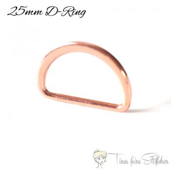 D Ring 25mm rosé gold