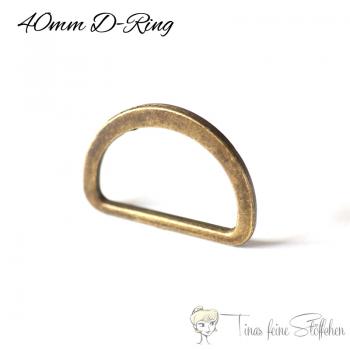 D Ring 40mm bronze