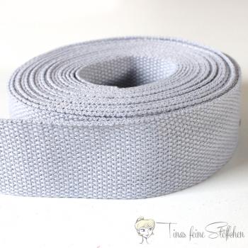 38mm soft light grey belt strap